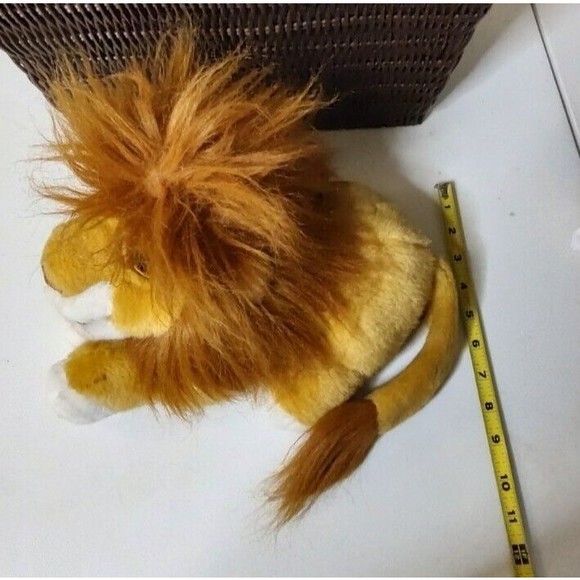 Lion King Roaring Simba Puppet Disney Plush Vintage Stuffed Animal - Picture 2 of 5
